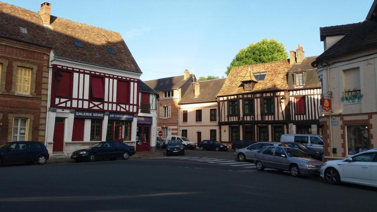 Apartamento Le Charme Du Chateau Les Andelys Exterior foto