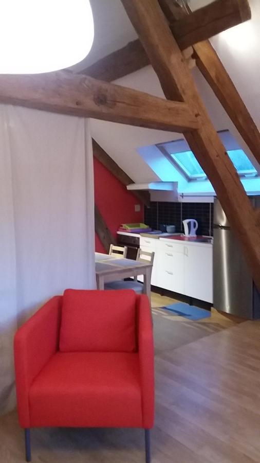Apartamento Le Charme Du Chateau Les Andelys Exterior foto