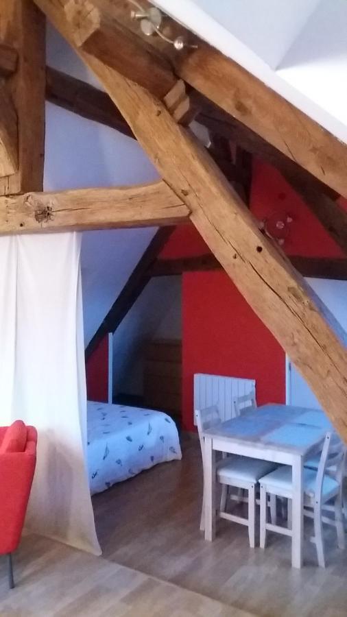 Apartamento Le Charme Du Chateau Les Andelys Exterior foto